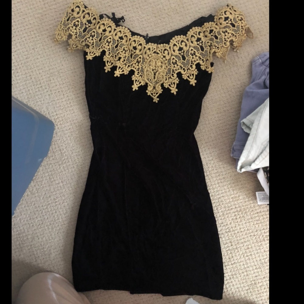 Vintage 90s Jessica McClintock cocktail dress